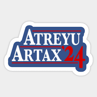 atreyu artax for president 2024 Sticker